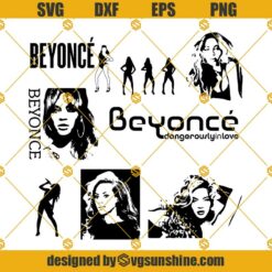 Beyonce SVG PNG DXF EPS