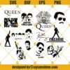 Queen Freddie Mercury SVG Bundle, Queen Freddie Mercury SVG