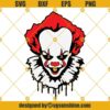 Pennywise SVG Clown SVG Horror Movie SVG, It SVG Cricut Clipart