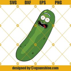 Pickle Rick SVG, Rick SVG, Rick And Morty SVG Silhouette Cricut