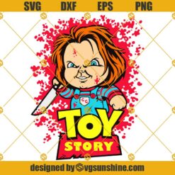 Chucky Toy Story SVG, Chucky SVG PNG DXF EPS Cricut