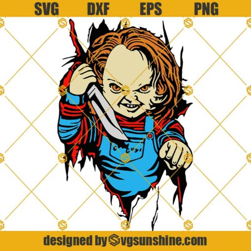 Halloween Horror Chucky SVG, Horror SVG, Chucky SVG