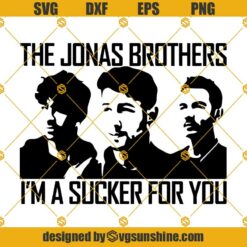 Jonas Brothers SVG PNG DXF EPS Cut Files Vector Clipart Cricut Silhouette