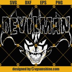 Devilman Crybaby SVG, Devilman SVG, Movie Anime SVG