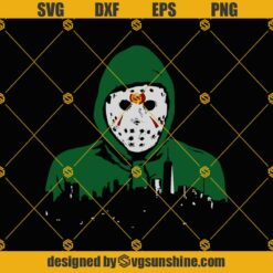 Jason Voorhees SVG PNG DXF EPS Cut Files For Cricut Silhouette Cameo