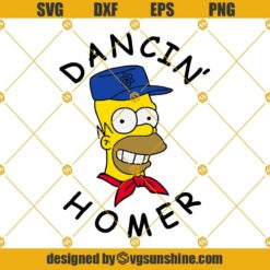 Homer Masters SVG, The Simpsons SVG PNG DXF EPS Cricut