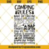 Camping Rules SVG, Explore SVG, Camping SVG PNG DXF EPS Cut Files For Cricut Silhouette Cameo