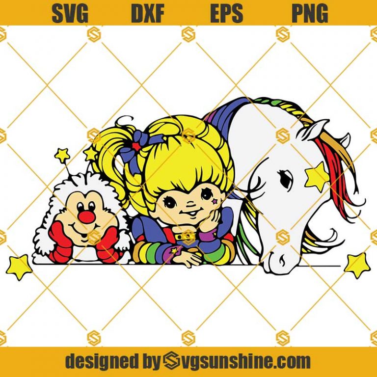 80s Cartoon Friends SVG, Care Bears SVG, Strawberry Shortcake Cartoon