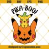 Pikachu Pumpkin Halloween SVG, Pika-Boo SVG, Pokemon Halloween SVG, Pikachu SVG