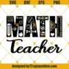 Math Teacher SVG, Math SVG, Teacher SVG, Funny Teacher SVG Files for Cricut, Teacher Life Svg, Teacher Quotes Svg