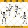 Skeleton Funny Dance SVG, Skeleton SVG, Halloween Skeleton SVG, Dancing Skeleton SVG, Skeleton Dabbing SVG
