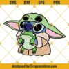 Baby Yoda Stitch SVG, Stitch SVG, Baby Yoda SVG PNG DXF EPS Cricut