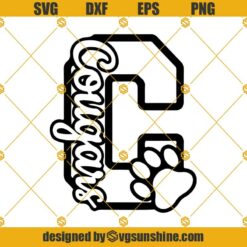 Cougars Basketball SVG, Cheer SVG, Football SVG, Cougars SVG PNG DXF EPS Cricut Silhouette