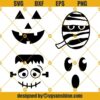 Halloween Faces SVG