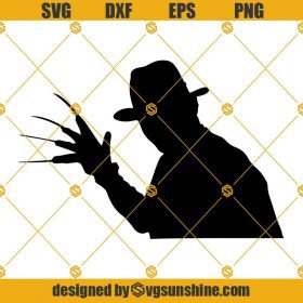 Freddy Krueger SVG, Freddy Krueger Vector, Freddy Krueger PNG, Freddy ...