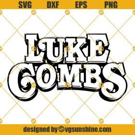 Luke Combs SVG PNG DXF EPS