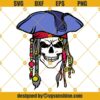 Pirate Skull SVG, Gothic SVG, Pirate SVG