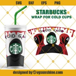 Squid Game Starbucks SVG
