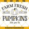 Farm Fresh Pumpkins Svg, Fall Svg, Pumpkin Svg, Farm Fresh Svg, Fall Quotes Svg, Autumn Svg