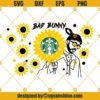 Bad Bunny And Sunflower Full Wrap SVG
