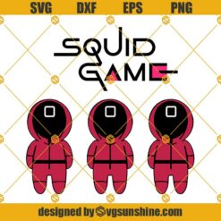 Squid Game Doll Starbucks Cold Cup SVG PNG DXF EPS Cricut