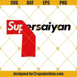 Super Saiyan SVG PNG DXF EPS Cricut
