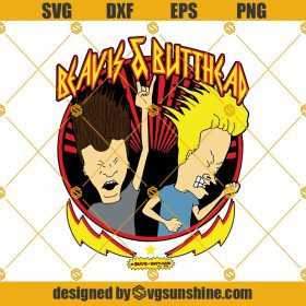 Beavis And Butthead SVG, The Faces Of The Great 90s TV Series SVG, File ...