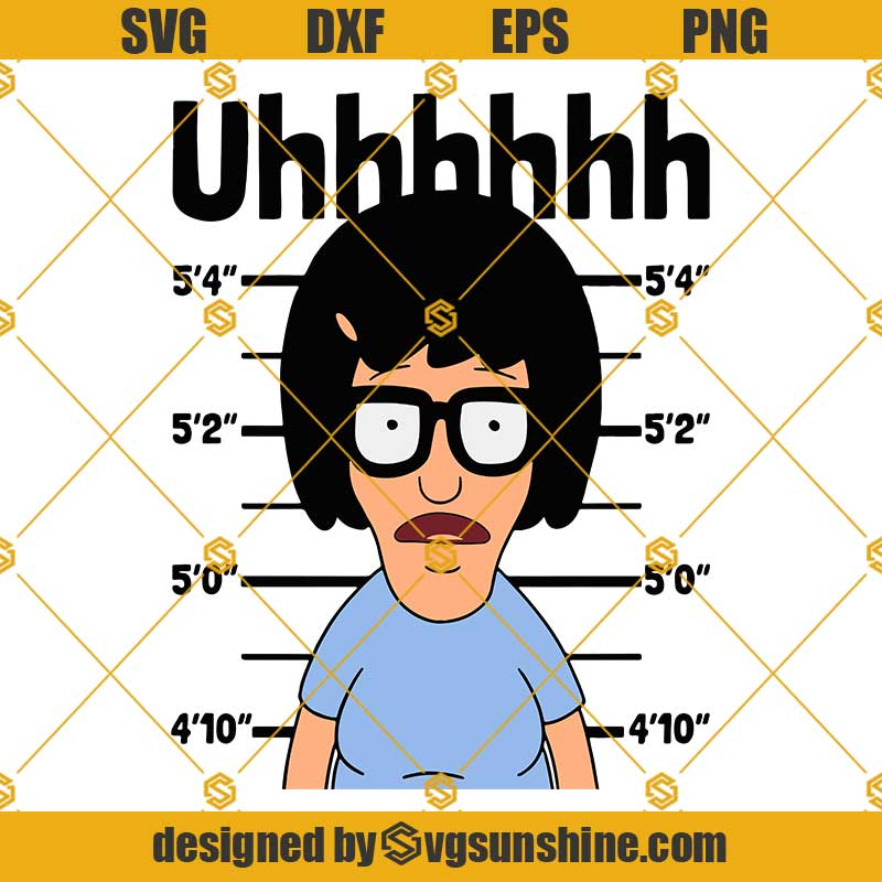 Tina Belcher Svg Bobs Burger Svg Tina Belcher Uhh Svg Cartoon Svg