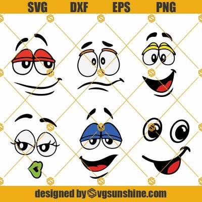 M And Ms Faces SVG Bundle, M And M Silhouette, M&Ms Faces SVG Clipart ...