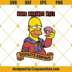 Family Guy SVG, Donuts Empire SVG, Homer Donut SVG, Homer Simpsons SVG, Simpsons SVG