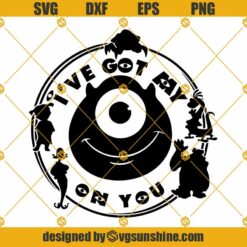 Monsters Inc SVG, I've Got My Eye On You SVG, Mike Wazowski SVG, Monsters Inc PNG, Mike SVG