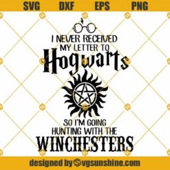 Potter And Winchesters Supernatural SVG PNG DXF EPS