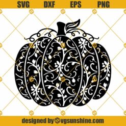 Swirly Pumpkin SVG, Pumpkin SVG PNG DXF EPS, Pumpkin SVG Halloween SVG Fall SVG Pumpkin Clipart