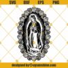 Virgin Mary SVG, Vector Christian silhouette, Digital Bible Art, Jesus Christ SVG, Religion SVG