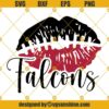 Falcons Lips SVG, Falcons SVG