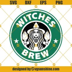 Witches Brew SVG, Witches Brew Starbucks SVG PNG DXF EPS Cricut
