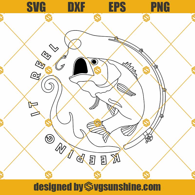 Fishing Svg Jpg Fish Svg Lake Life Svg Png Printable Muskie Svg Keeping 