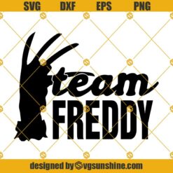 Team Freddy Krueger Halloween SVG