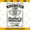 Winchester and Sons Hunters Supernatural SVG