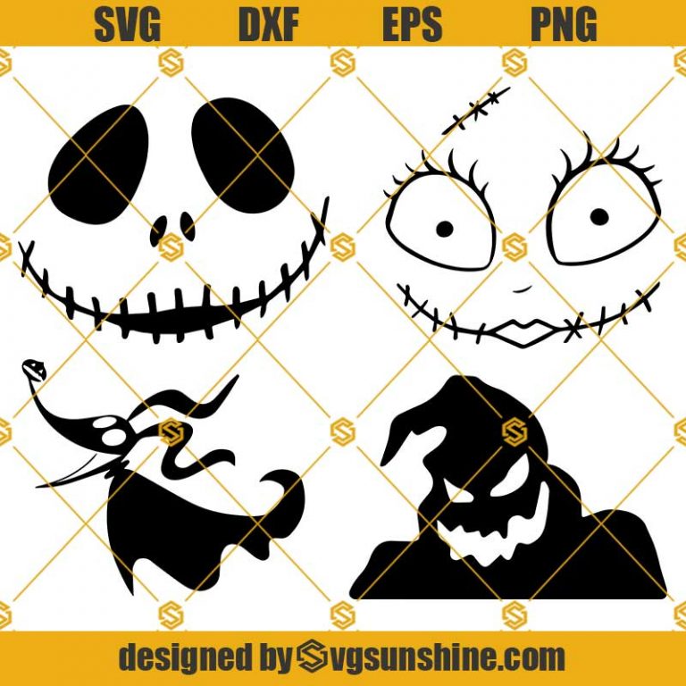 Bundle Inspired By Nightmare Before Christmas SVG, Jack Skellington ...