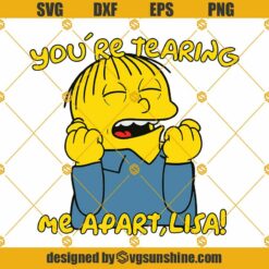 Ralph Wiggum The Simpsons SVG PNG DXF EPS Cut Files For Cricut Silhouette