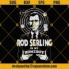 Rod Serling SVG PNG DXF EPS Cut Files For Cricut Silhouette
