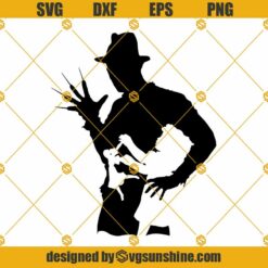 Freddy Krueger SVG, Halloween SVG, Horror SVG Files