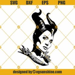 Maleficent SVG, Disney SVG, Maleficent Cutfile, Maleficent Stencil Cutting File, Cricut, Silhouette, Vector
