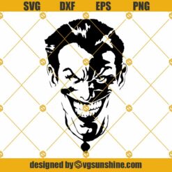 The Joker SVG, Joker SVG, Joker Artwork, Joker Silhouette