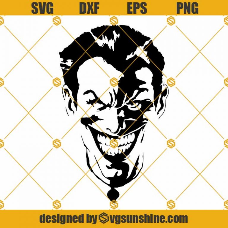 The Joker Svg Joker Svg Joker Artwork Joker Silhouette 