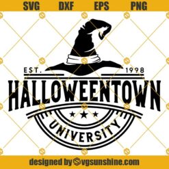 Halloweentown University SVG, Halloweentown SVG, Halloween SVG, Halloween Shirt SVG, Halloween Witch SVG