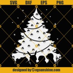 Pokemon Christmas Tree SVG PNG DXF EPS Cricut