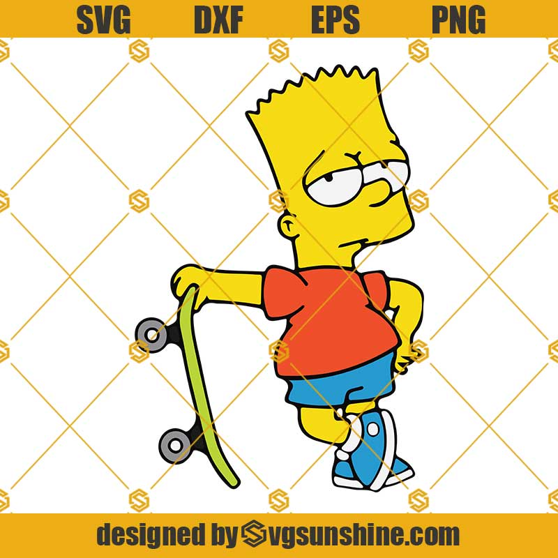 Backwoods Bart Simpson SVG