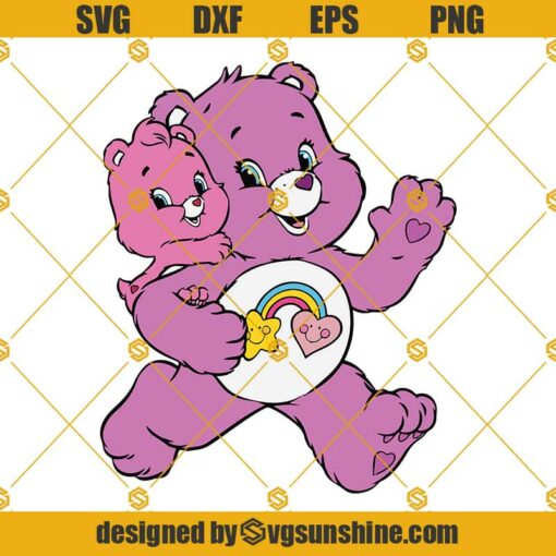 Best Friend Bear SVG, Care Bear SVG PNG DXF EPS
